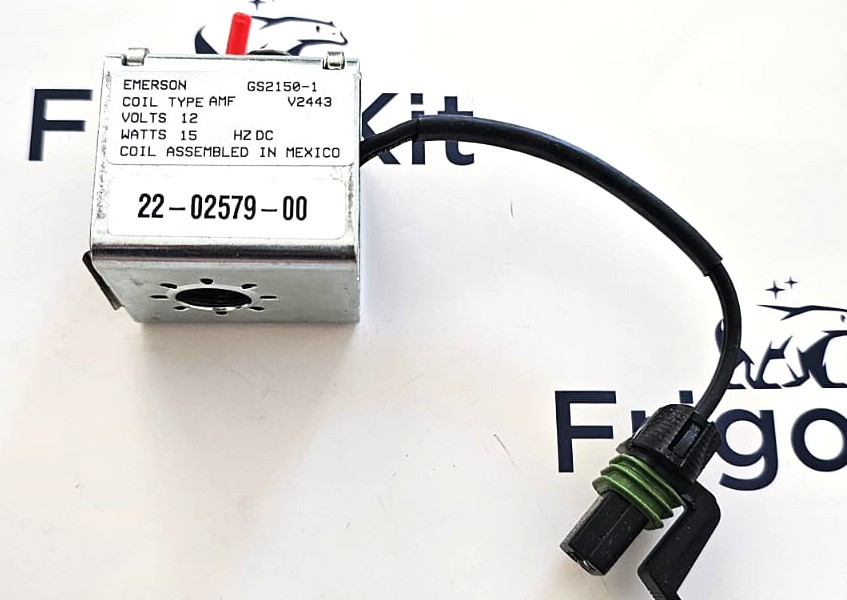 22-02579-00 VALVE SOLENOID 12V FOR CARRIER MAXIMA VECTOR SUPRA UNIT