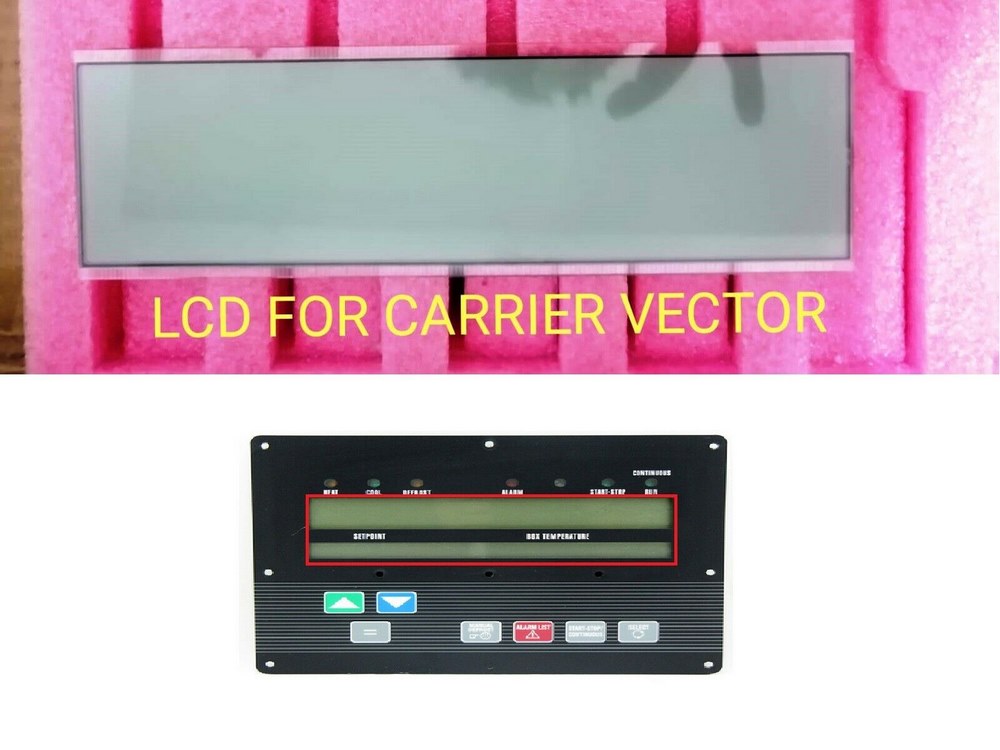 Replacement LCD Display Circuit Board For Carrier Transicold APX, X2, 7500, X3, X4 - A12-00663-02