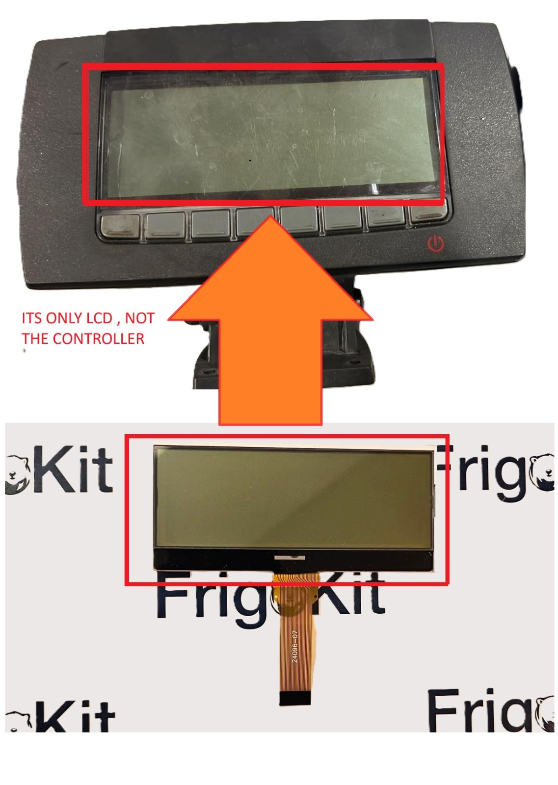 TRP LCD DISPLAY FOR ZANOTTI VGC810 VGZ830 TFZ 620 ICS IC538 Zanotti DFZ 425 430 DFZ 495 DFZ 495U