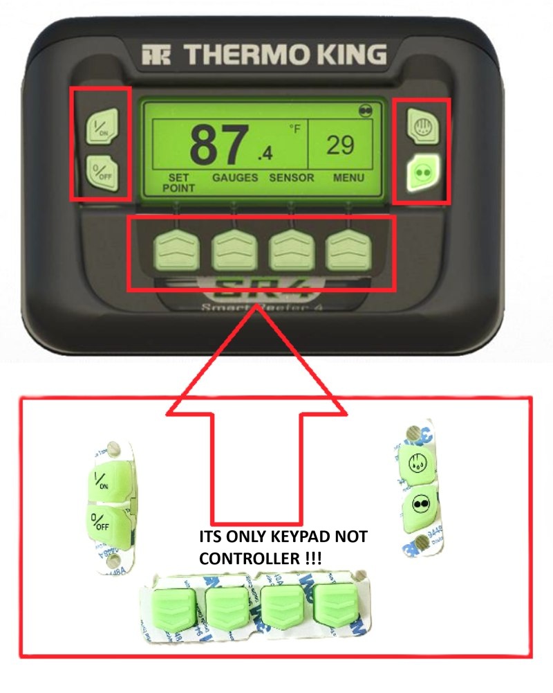 TRP 10 SET KEYPAD FOR Smart Reefer 4 HMI 845-2449 845-2829 45-2829