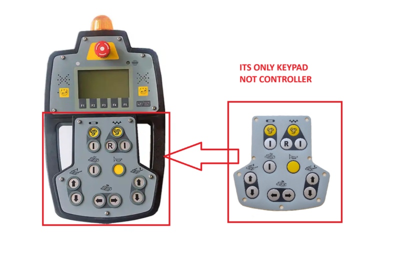SIDE CONTROL KEYPAD FOR VOGELE 2134297 FOR SUPER 1300-2 1800-2 1900-2 2100-2