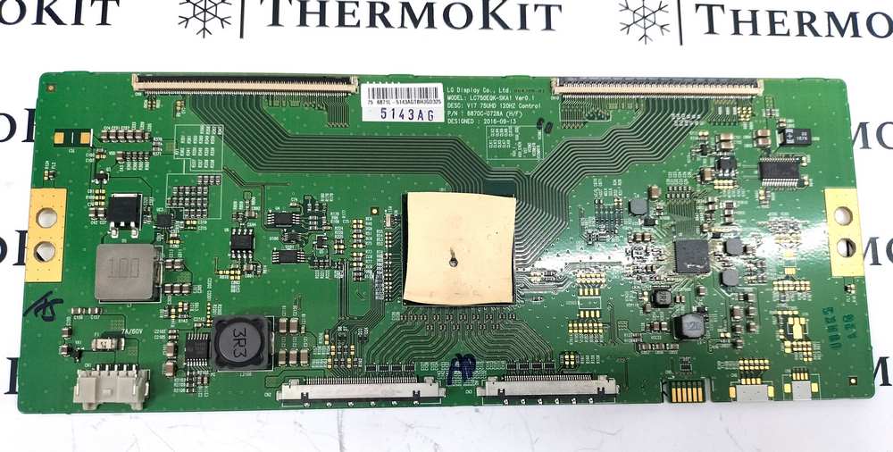 Sony XBR-75X850E T-Con Board (6871L-5143A) 1-897-120-21