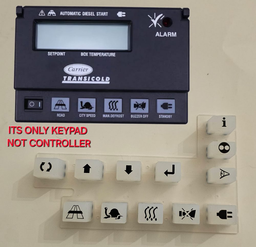 TRP 12-00325-02 KEYPAD FOR CARRIER SUPRA CAB CONTROLLER ONLY KEYPAD