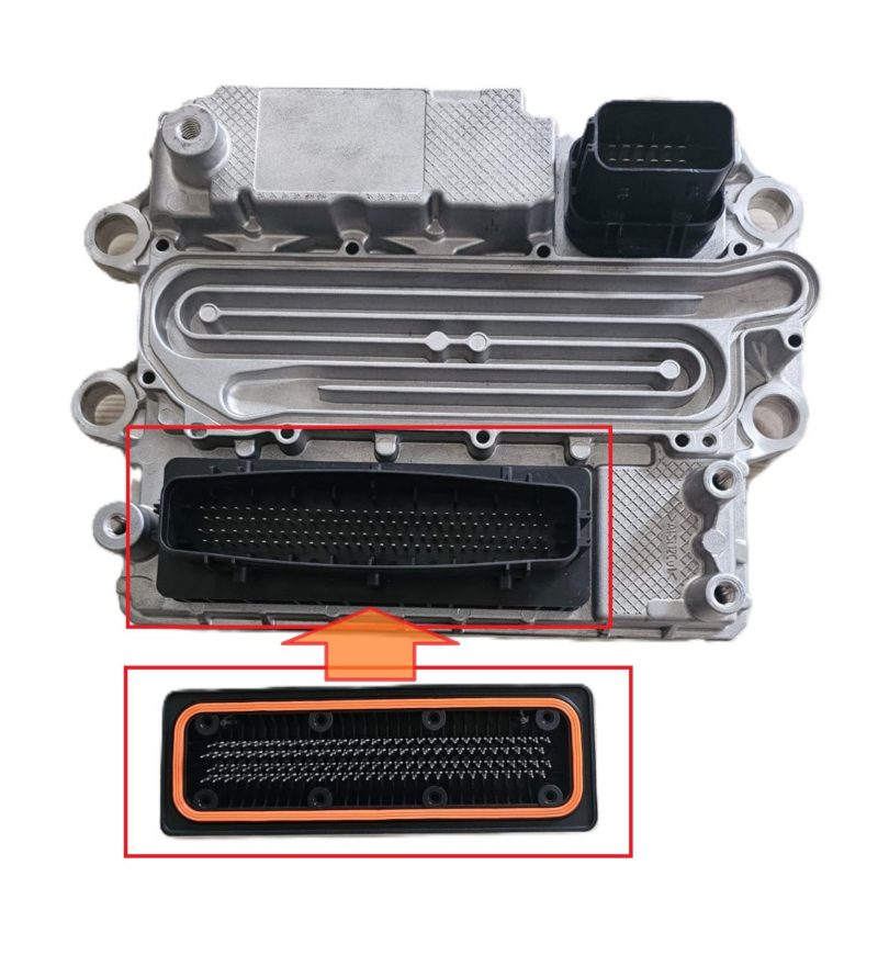 TRP 1-1718345-1 SOCKET CONNECTOR 120 PIN DETROIT DIESEL DD15 MCM A0074463440