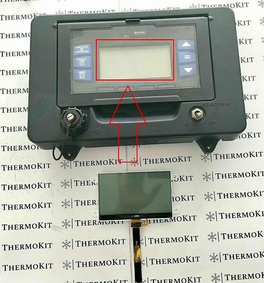 LCD DISPLAY for Carrier Transicold APX Display Module 12-00663-64 NEW 76-50248-00-AM / FKJ20049 / 3C.FPC.01036-03